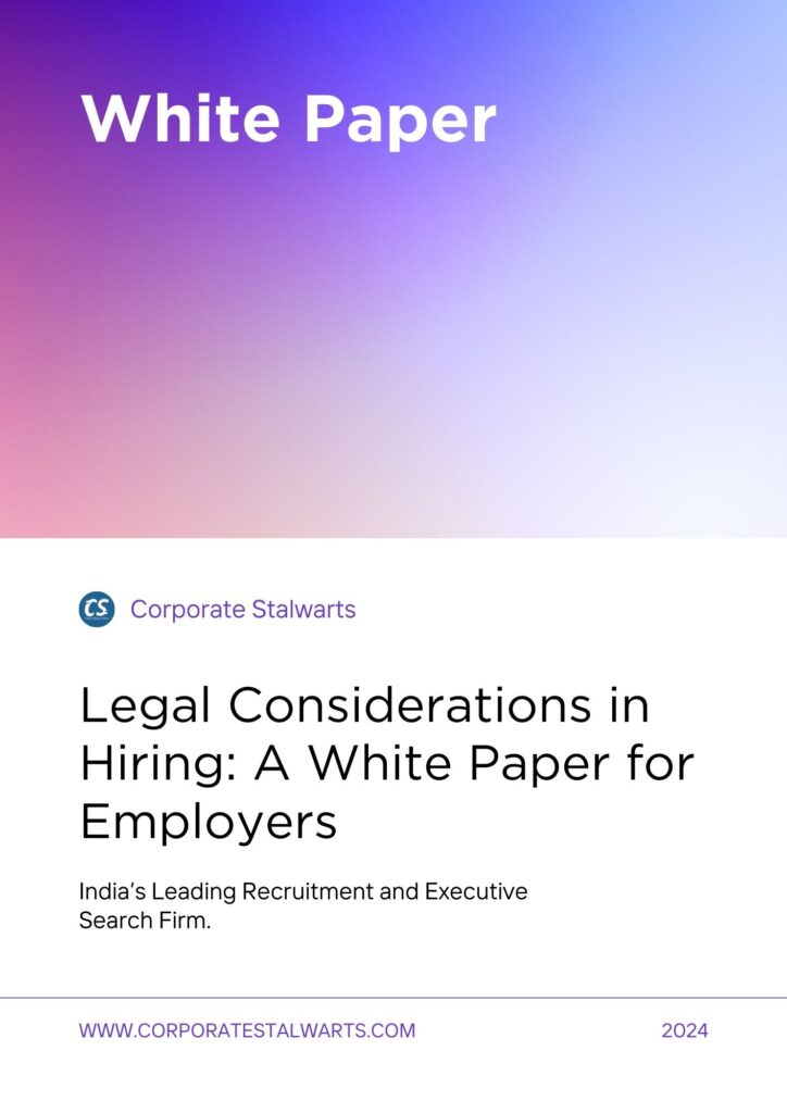 Legal Considerations in Hiring A White Paper for Employers